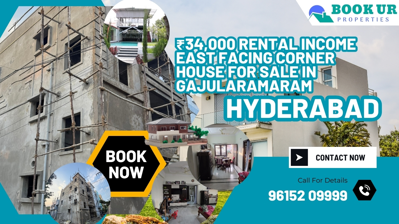 East Facing Corner House for Sale in Gajularamaram