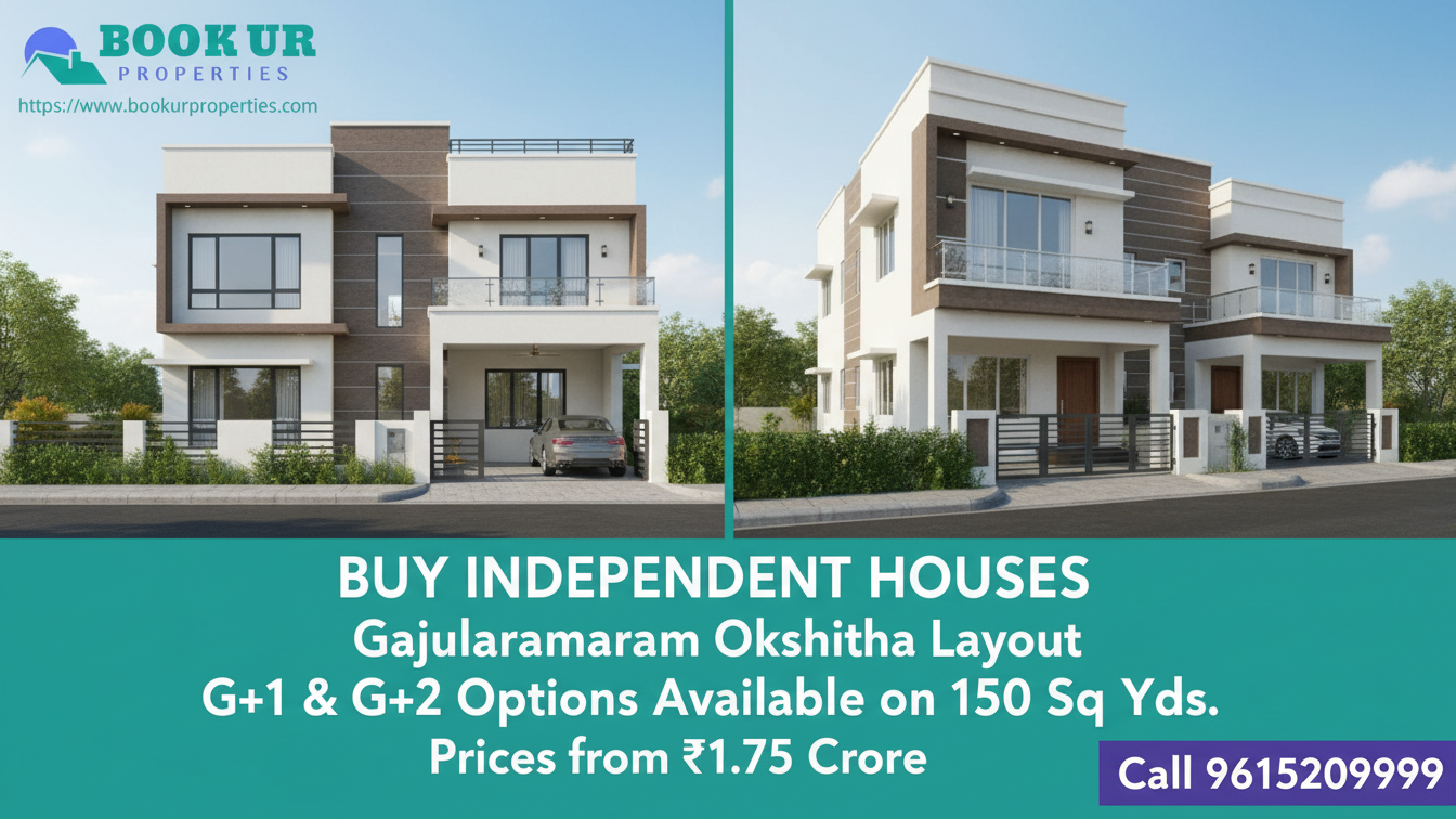 Independent House for Sale in Gajularamaram Hyderabad